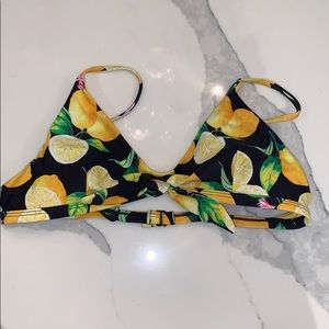 Lemon bikini top